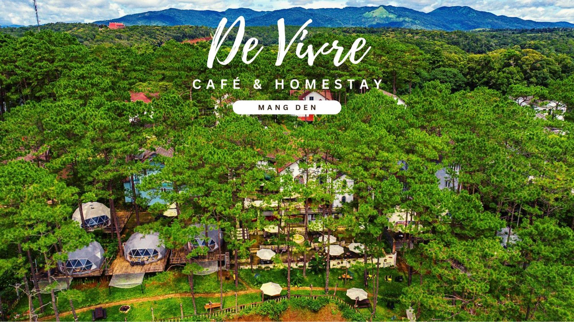 De Vivre Homestay Mang Den Kon Von Kla Экстерьер фото